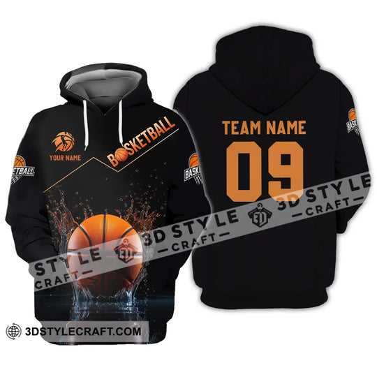Unisex Shirt - Custom Texts Shirt Basketball style option 3