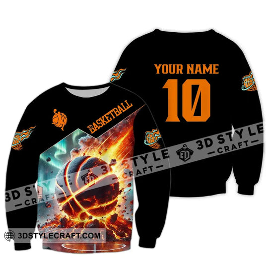 Unisex Shirt - Custom Texts Shirt Basketball style option 4