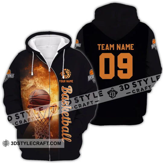 Unisex Shirt - Custom Texts Shirt Basketball style option 4