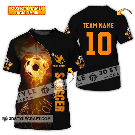 Unisex Shirt - Custom Texts Shirt Soccer style option 1