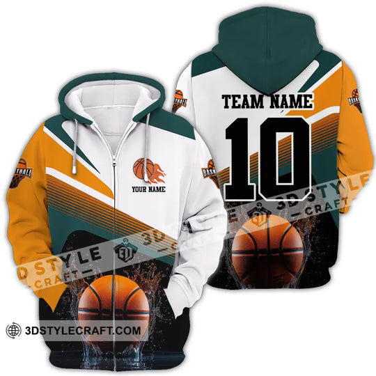 Unisex Shirt - Custom Texts Sport Shirt, Basketball style option 4