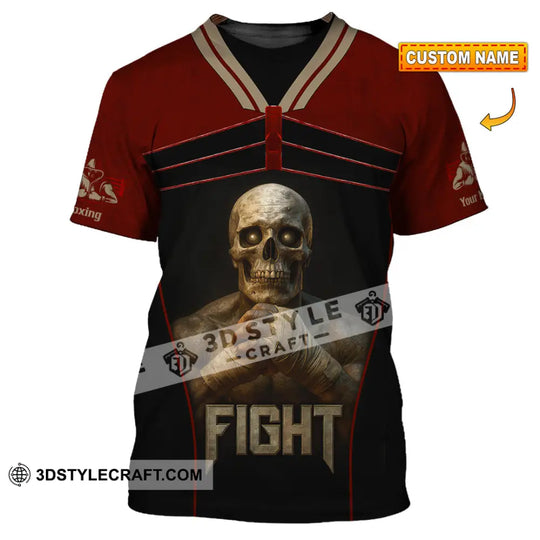 Unisex Shirt - Custom Try Your Hard Fight Man Sport Shirt style option 1