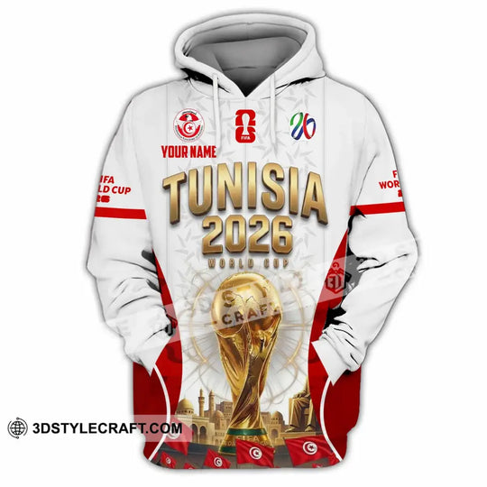 Unisex Shirt - Custom Tunisia World Cup 2026 Shirt style option 2