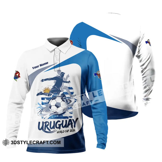 Unisex Shirt - Custom Uruguay Fifa World Cup 2026 3D Shirt style option 4