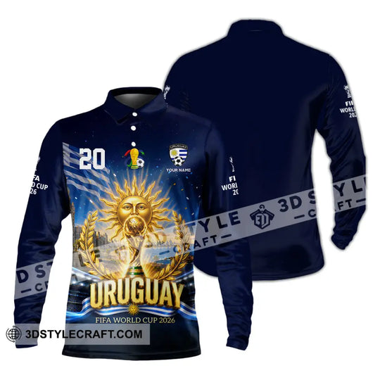 Unisex Shirt - Custom Uruguay World Cup 2026 Shirt style option 4