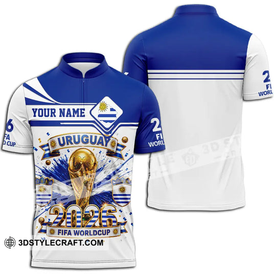 Unisex Shirt - Custom Uruguay World Cup 2026 Shirt style option 2