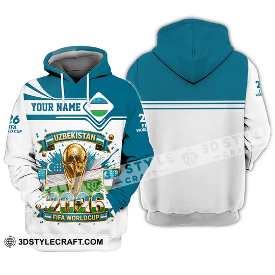 Unisex Shirt - Custom Uzbekistan World Cup 2026 Shirt style option 3