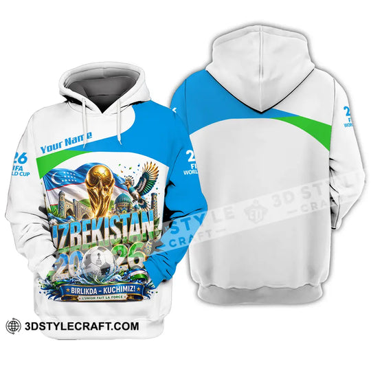 Unisex Shirt - Custom Uzbekistan World Cup 2026 Shirt style option 3