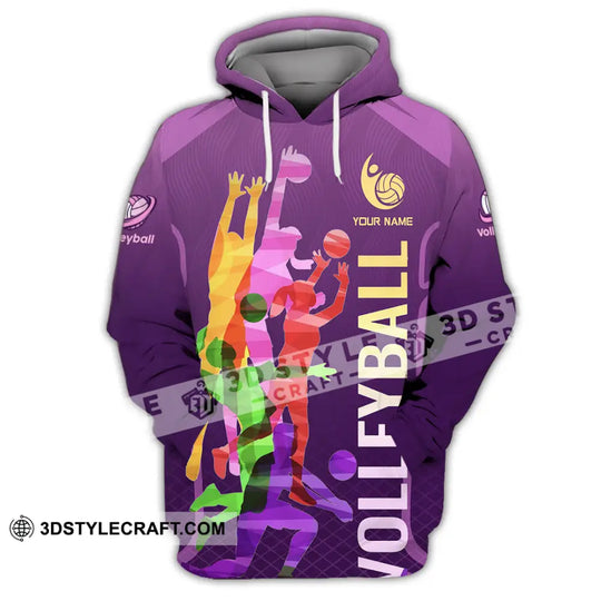 Unisex Shirt - Custom Volleyball 3D Shirt style option 2