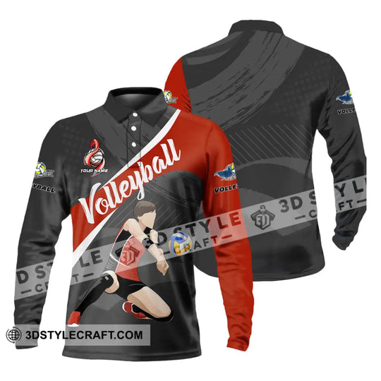 Unisex Shirt - Custom Volleyball 3D Shirt style option 4