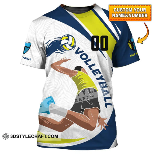 Unisex Shirt - Custom Volleyball 3D Shirt style option 1