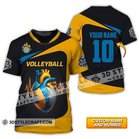 Unisex Shirt - Custom Volleyball Shirt style option 1