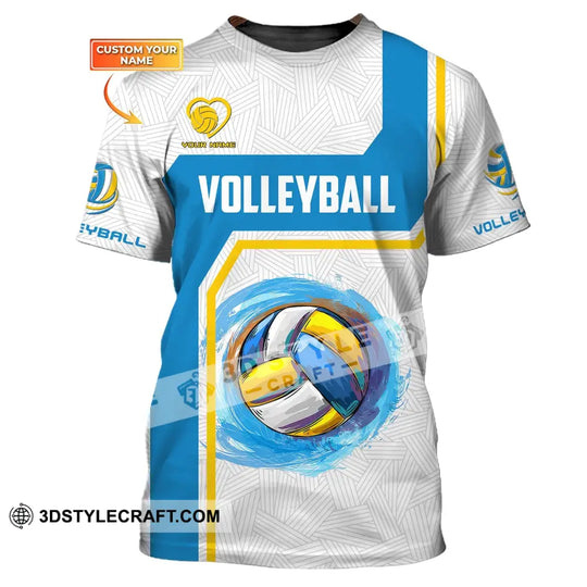 Unisex Shirt, Custom Volleyball Shirt, T-Shirt for Volleyball Team, Gift for Volleyball Players style option 1