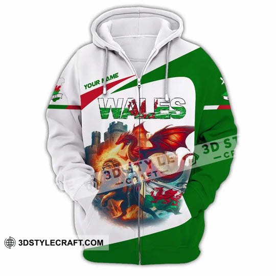 Unisex Shirt - Custom Wales Shirt style option 4