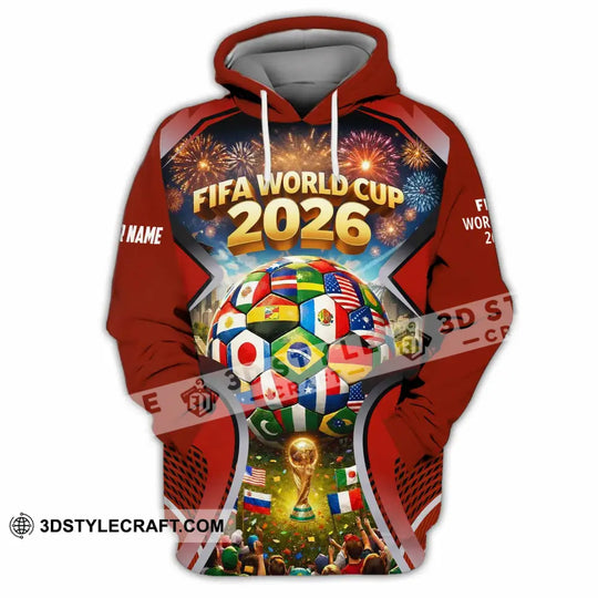 Unisex Shirt - Custom World Cup 2026 3D Shirt style option 4