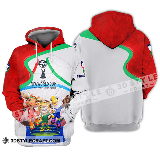 Unisex Shirt - Custom World Cup 2026 3D Shirt style option 3