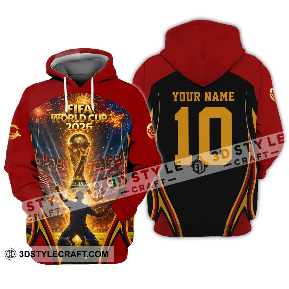 Unisex Shirt - Custom World Cup 2026 3D Shirt Hoodie / S T-shirt