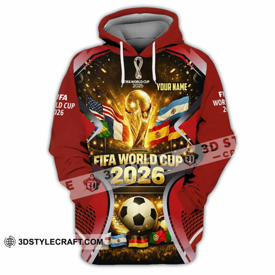 Unisex Shirt - Custom World Cup 2026 3D Shirt style option 2