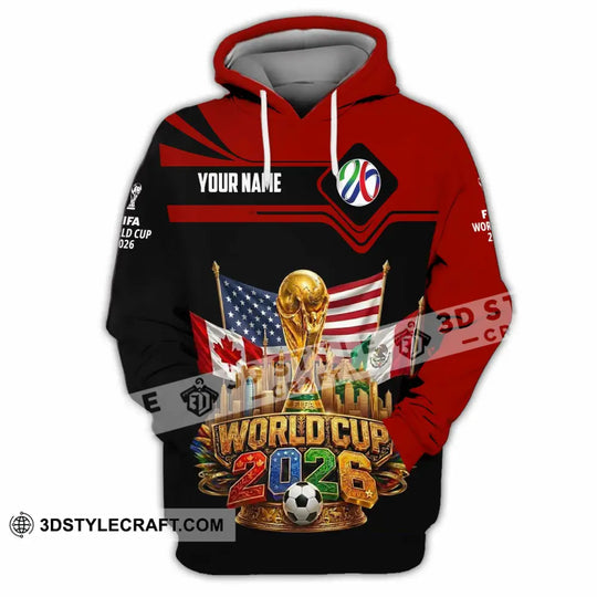 Unisex Shirt - Custom World Cup 2026 3D Shirt style option 2