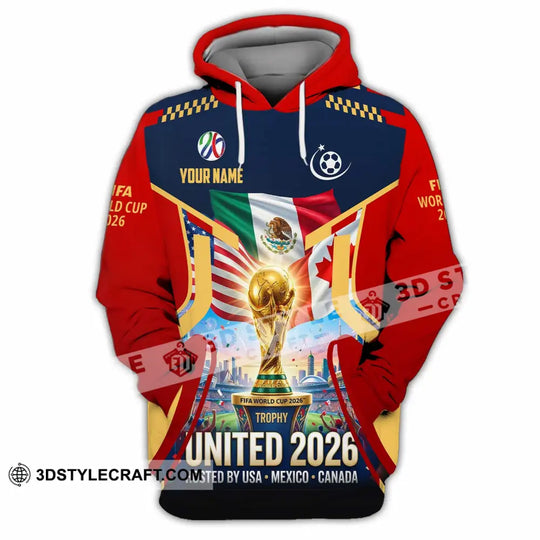 Unisex Shirt - Custom World Cup 2026 3D Shirt style option 2