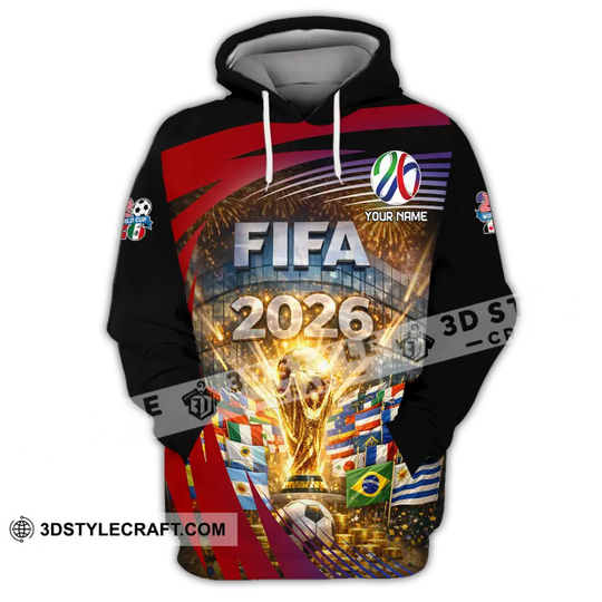 Unisex Shirt - Custom World Cup 2026 3D Shirt style option 2