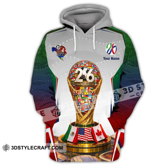 Unisex Shirt - Custom World Cup 2026 3D Shirt style option 2