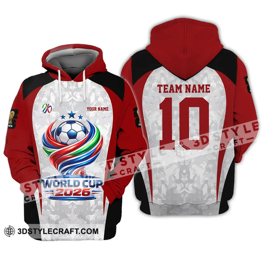 Unisex Shirt - Custom World Cup 2026 3D Shirt style option 3