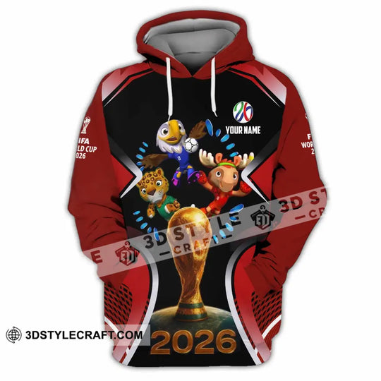 Unisex Shirt - Custom World Cup 2026 3D Shirt style option 3