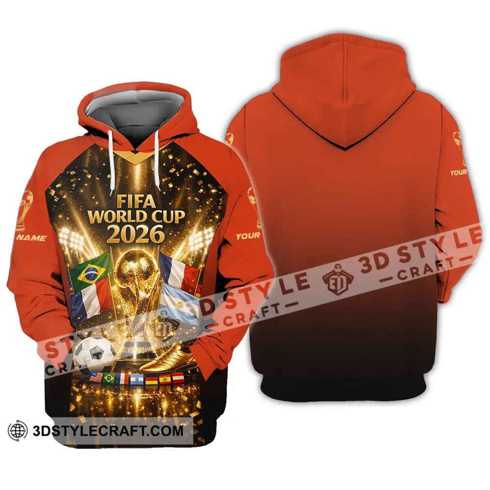 Unisex Shirt - Custom World Cup 2026 3D Shirt Hoodie / S T-shirt