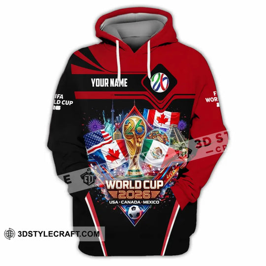 Unisex Shirt - Custom World Cup 2026 3D Shirt style option 3