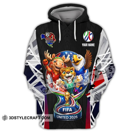 Unisex Shirt - Custom World Cup 2026 3D Shirt style option 2