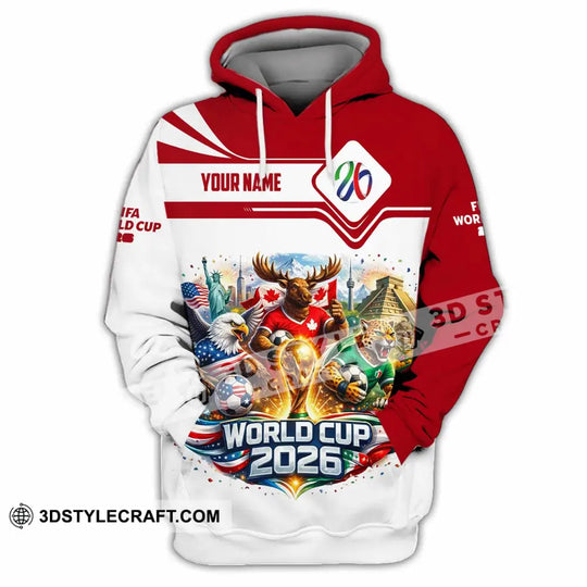 Unisex Shirt - Custom World Cup 2026 3D Shirt style option 2