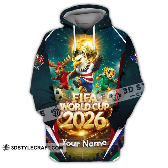 Unisex Shirt - Custom World Cup 2026 3D Shirt style option 2