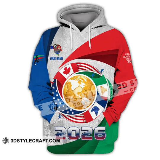Unisex Shirt - Custom World Cup 2026 3D Shirt style option 2