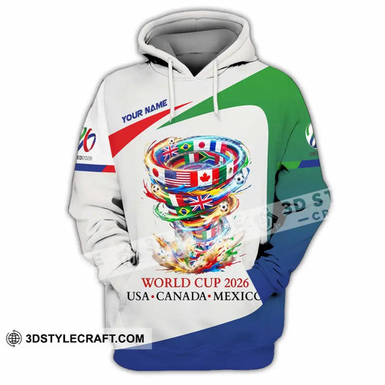 Unisex Shirt - Custom World Cup 2026 3D Shirt style option 3