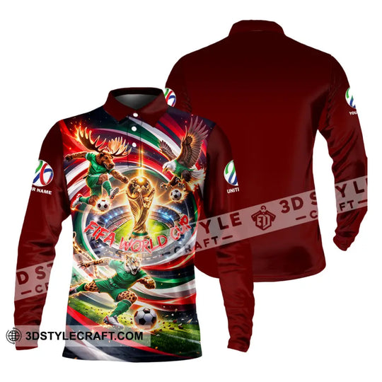 Unisex Shirt - Custom World Cup 2026 3D Shirt style option 4