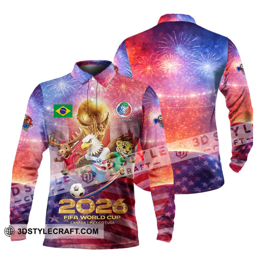 Unisex Shirt - Custom World Cup 2026 3D Shirt style option 4