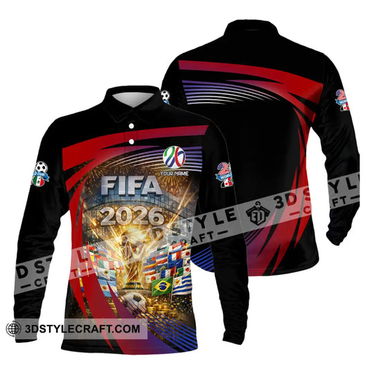 Unisex Shirt - Custom World Cup 2026 3D Shirt style option 4