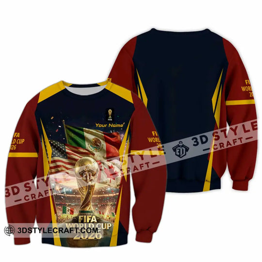 Unisex Shirt - Custom World Cup 2026 3D Shirt style option 4