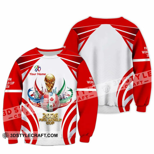 Unisex Shirt - Custom World Cup 2026 3D Shirt style option 3