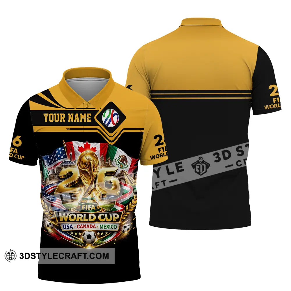 Unisex Shirt - Custom World Cup 2026 3D Shirt - Polo Shirt / S - T-shirt