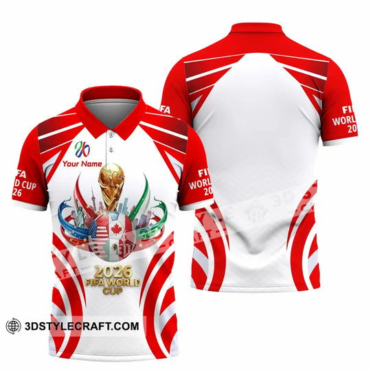 Unisex Shirt - Custom World Cup 2026 3D Shirt style option 2