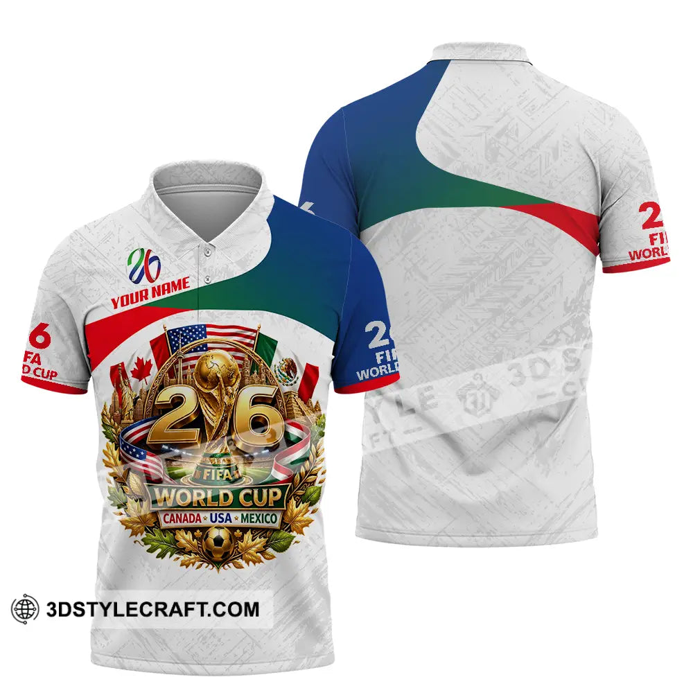 Unisex Shirt - Custom World Cup 2026 3D Shirt - Polo Shirt / S - T-shirt
