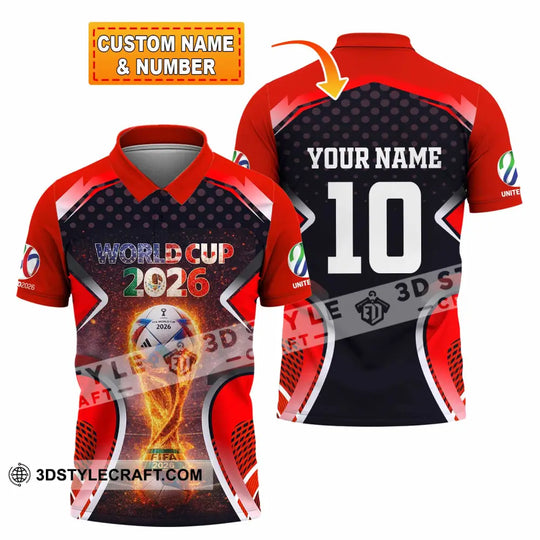 Unisex Shirt - Custom World Cup 2026 3D Shirt style option 2