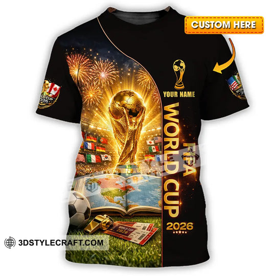 Unisex Shirt - Custom World Cup 2026 3D Shirt style option 1