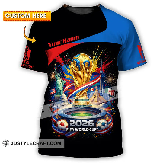 Unisex Shirt - Custom World Cup 2026 3D Shirt style option 1
