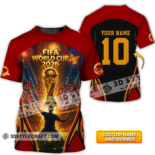 Unisex Shirt - Custom World Cup 2026 3D Shirt style option 1