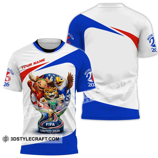 Unisex Shirt - Custom World Cup 2026 3D Shirt style option 2