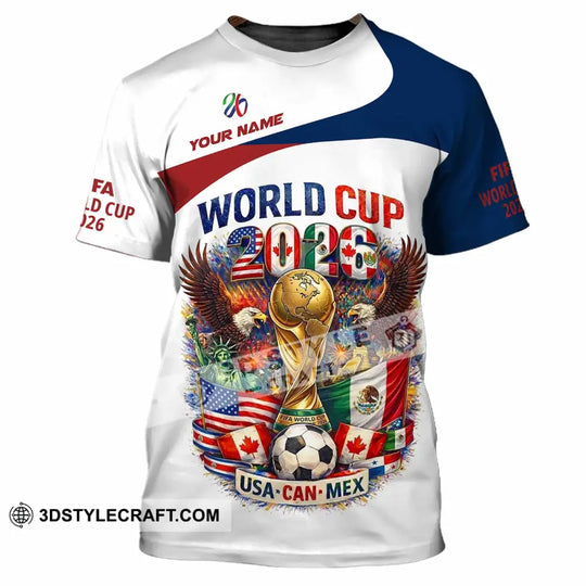Unisex Shirt - Custom World Cup 2026 3D Shirt style option 4