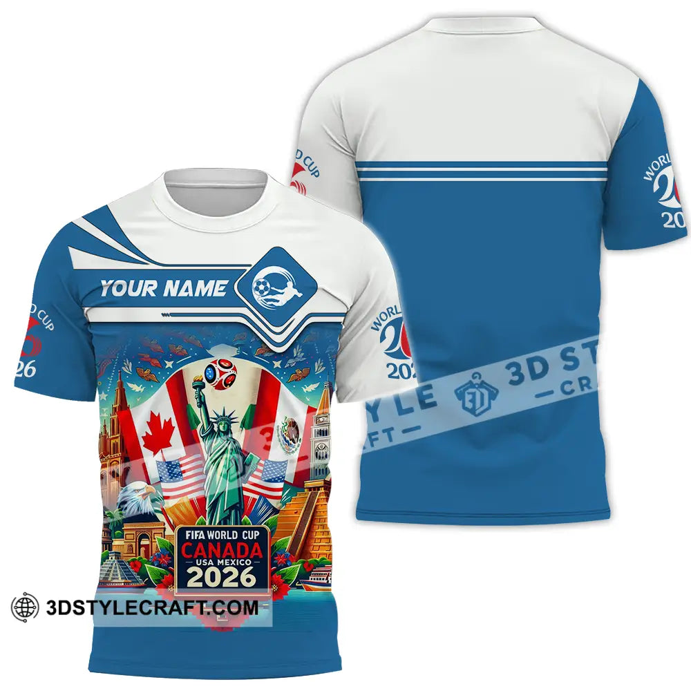 Unisex Shirt - Custom World Cup 2026 3D Shirt T-Shirt / S T-shirt